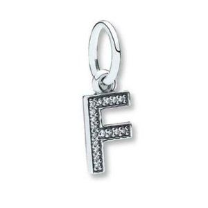 Pandora Letter F Dangle Charm